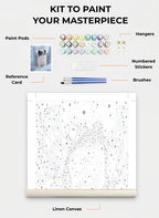 Custom Paint By Numbers Kit