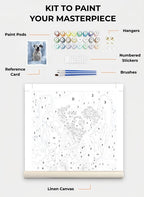 Custom Paint By Numbers Kit