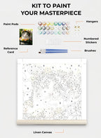 Custom Paint By Numbers Kit