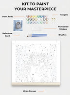 Custom Paint By Numbers Kit