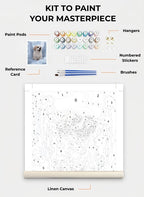 Custom Paint By Numbers Kit