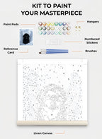 Custom Paint By Numbers Kit