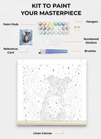 Custom Paint By Numbers Kit