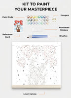 Custom Paint By Numbers Kit