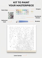 Custom Paint By Numbers Kit