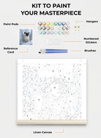 Custom Paint By Numbers Kit