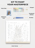 Custom Paint By Numbers Kit