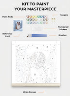 Custom Paint By Numbers Kit