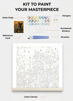 Custom Paint By Numbers Kit