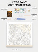 Custom Paint By Numbers Kit