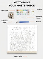Custom Paint By Numbers Kit