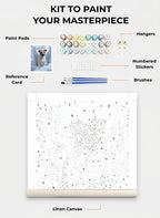 Custom Paint By Numbers Kit