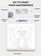 Custom Paint By Numbers Kit