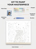 Custom Paint By Numbers Kit