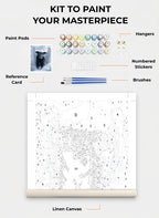 Custom Paint By Numbers Kit