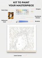 Custom Paint By Numbers Kit