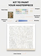 Custom Paint By Numbers Kit