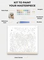Custom Paint By Numbers Kit