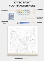 Custom Paint By Numbers Kit