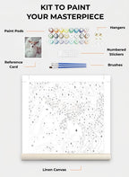 Custom Paint By Numbers Kit