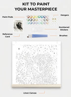 Custom Paint By Numbers Kit