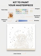 Custom Paint By Numbers Kit