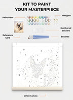 Custom Paint By Numbers Kit