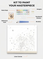 Custom Paint By Numbers Kit