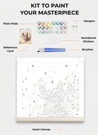 Custom Paint By Numbers Kit