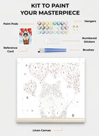 Custom Paint By Numbers Kit