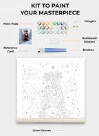 Custom Paint By Numbers Kit