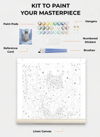 Custom Paint By Numbers Kit
