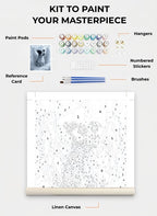 Custom Paint By Numbers Kit