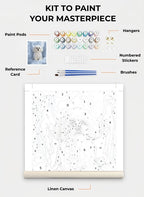 Custom Paint By Numbers Kit