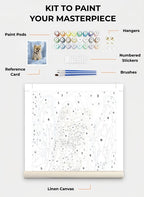 Custom Paint By Numbers Kit
