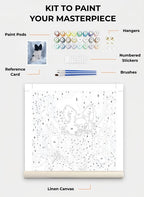 Custom Paint By Numbers Kit