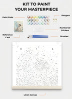 Custom Paint By Numbers Kit