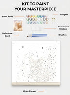 Custom Paint By Numbers Kit