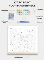 Custom Paint By Numbers Kit