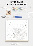 Custom Paint By Numbers Kit