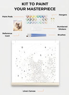 Custom Paint By Numbers Kit