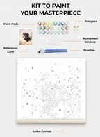 Custom Paint By Numbers Kit