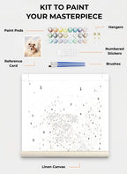 Custom Paint By Numbers Kit