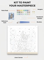 Custom Paint By Numbers Kit