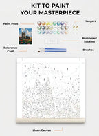 Custom Paint By Numbers Kit