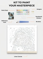 Custom Paint By Numbers Kit