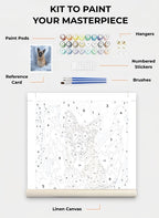 Custom Paint By Numbers Kit