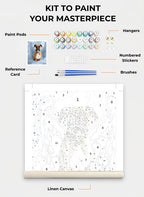 Custom Paint By Numbers Kit