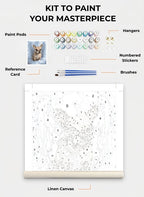 Custom Paint By Numbers Kit