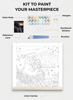 Custom Paint By Numbers Kit